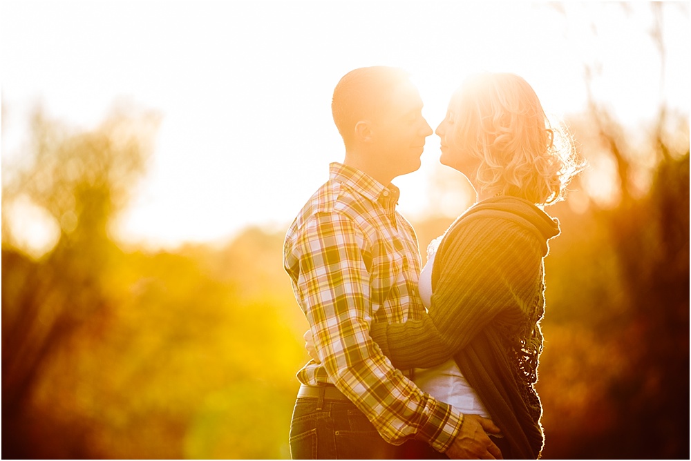 Ellen and Nick // Peace Valley Park Rustic Engagement Photography