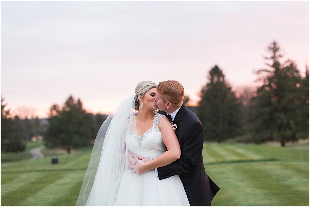 Kelly + John// Classic Winter Wedding {Penn Oaks Golf Club Wedding Photography}