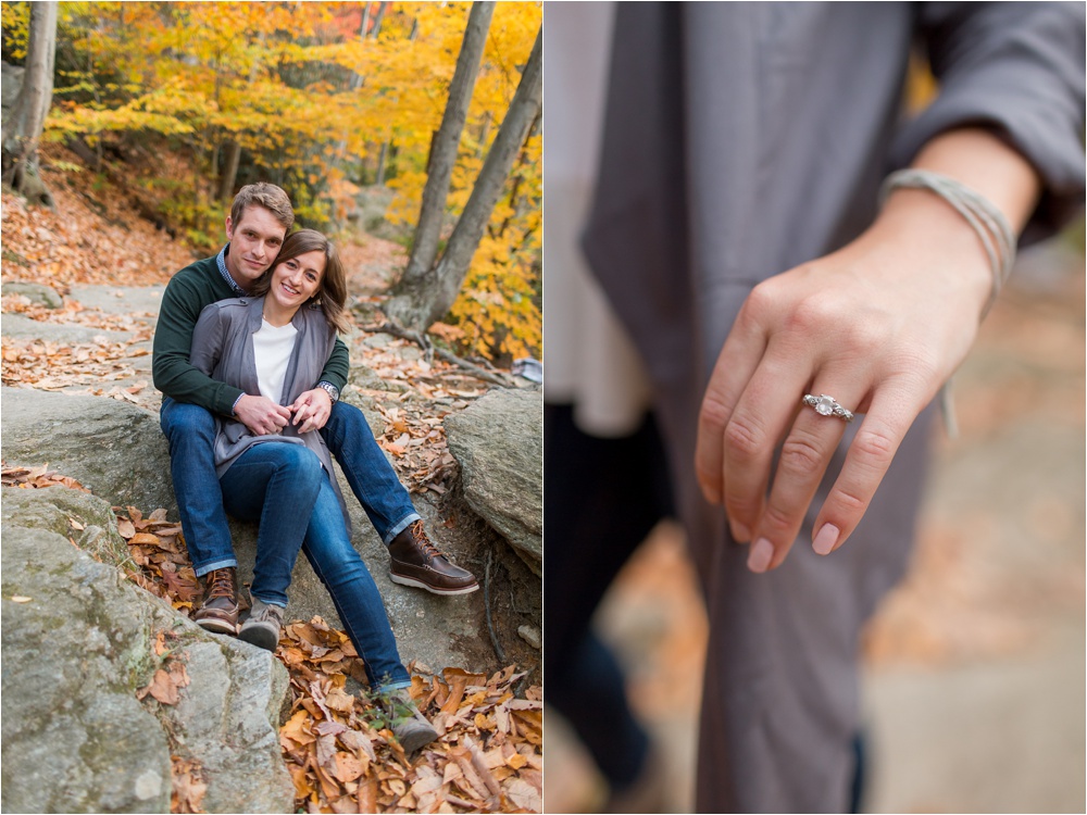 Late Fall Forbidden Drive Engagement Session | Philadelphia PA Wedding Photographer | Lauren and Nathan