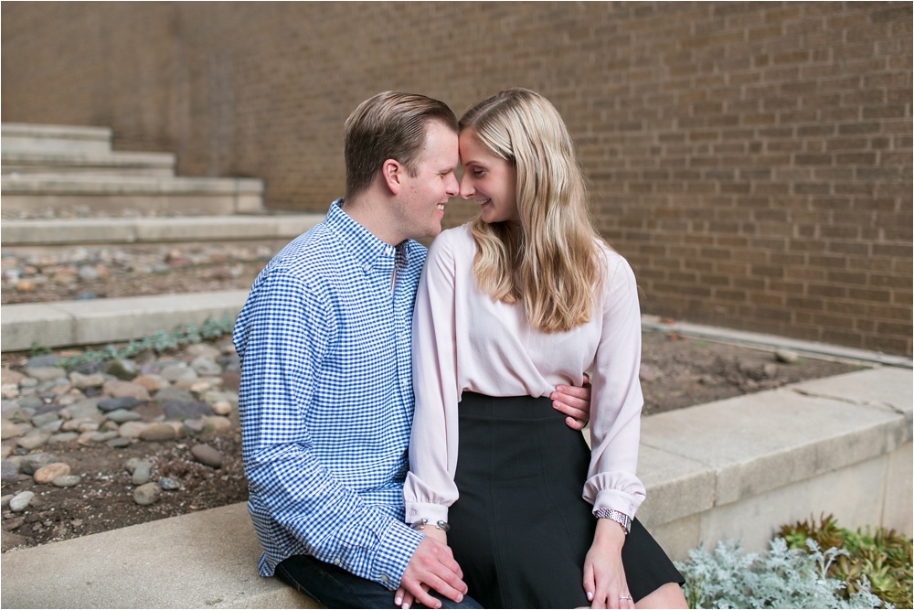 City Chic Engagement Session | Rittenhouse Square Engagement Photographer | Sarah and Brendan