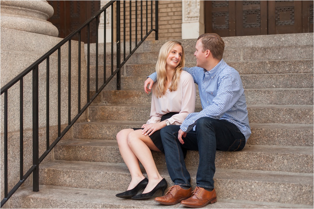 City Chic Engagement Session | Rittenhouse Square Engagement Photographer | Sarah and Brendan