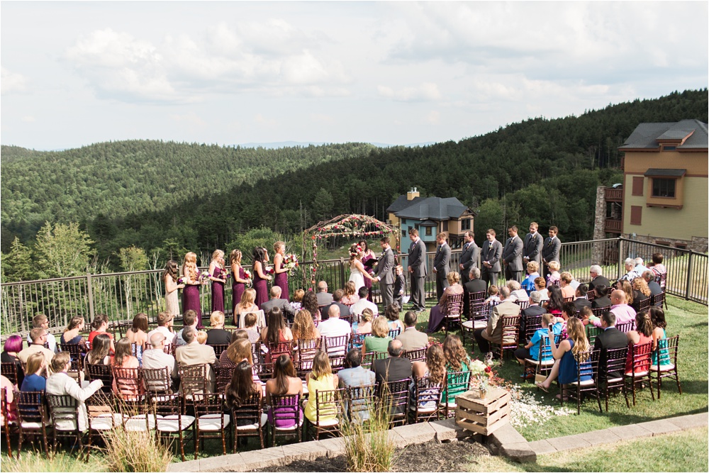 Mountaintop West Virginia Wedding | Destination Wedding Photographer | Dani and Hunter