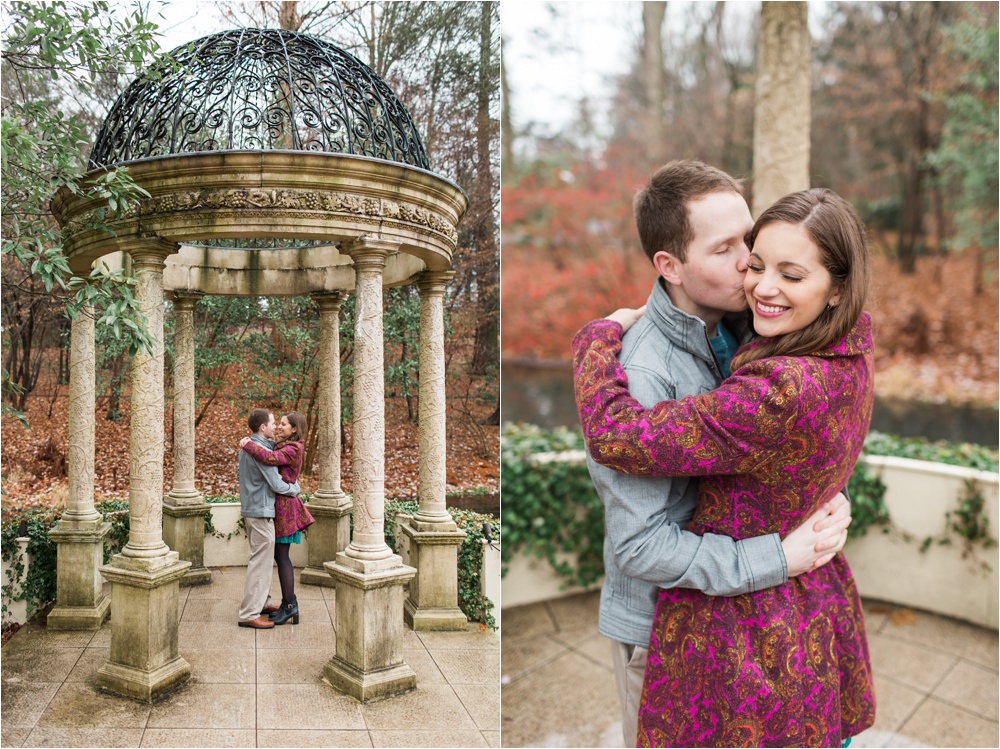 Longwood Gardens Holiday Engagement Session | Chadds Ford Engagement Photographer | Lauren and Liam