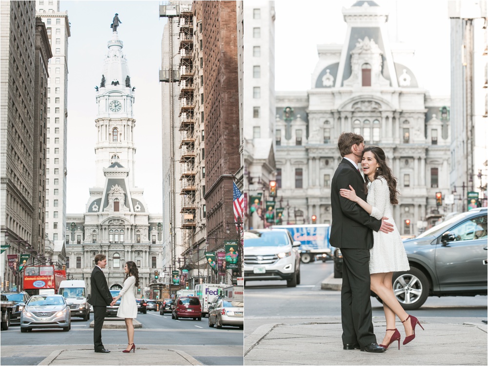 Intimate Philadelphia City Hall Elopement | Philadelphia PA Elopement Photographer | Jacqueline and Alexey