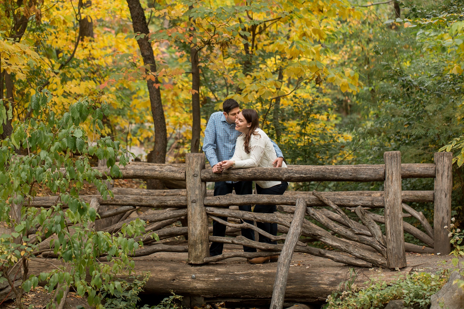 Cozy Central Park Engagement Session | NYC Wedding Photographer | Katie and Jon