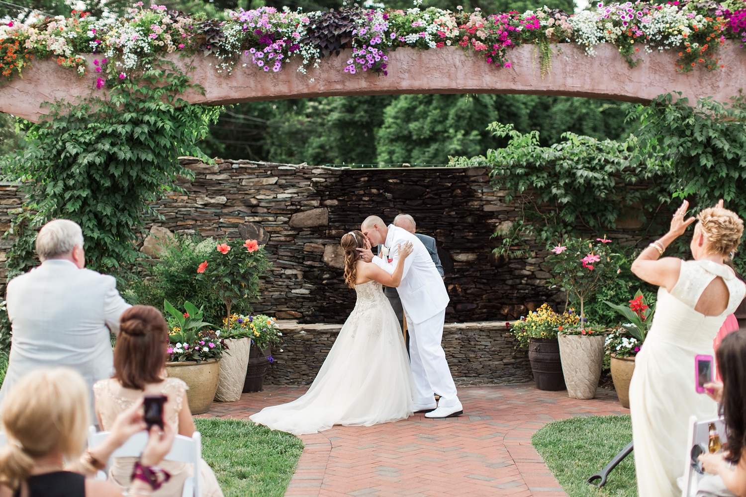 The Gables at Chadds Ford Wedding Photography | Summer Garden Wedding | Melissa and Matt