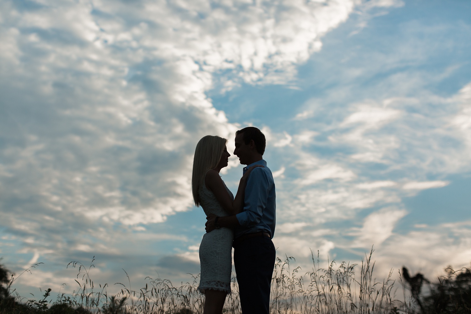 Valley Forge National Park Engagement Photographer | Summer Sunset Engagement Session | Lauren and Jason