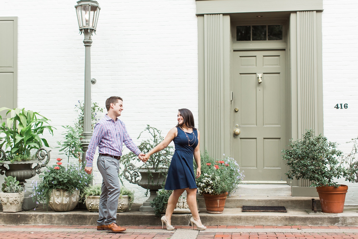 Old City Engagement Session | Philadelphia Wedding Photographer | Alli &amp; Chris