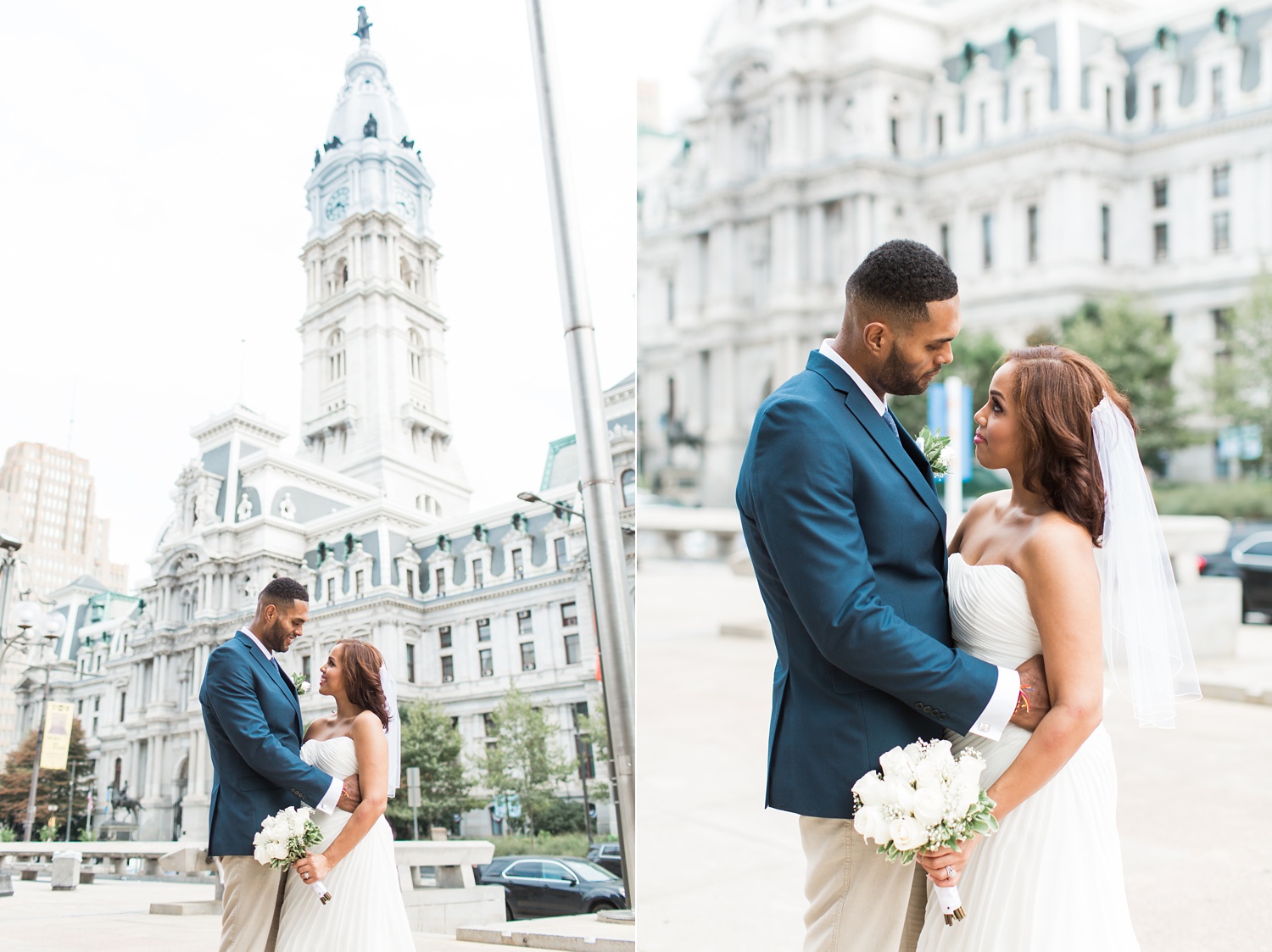Philadelphia Elopement Photographer | City Hall Wedding | Ingrid & Carlos