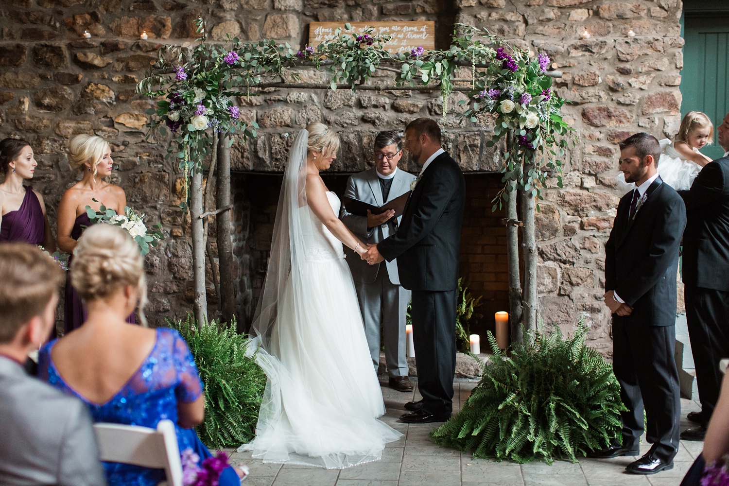 Holly Hedge Wedding Photography | Purple and Cream Wedding Inspiration | Br ittany and Chris