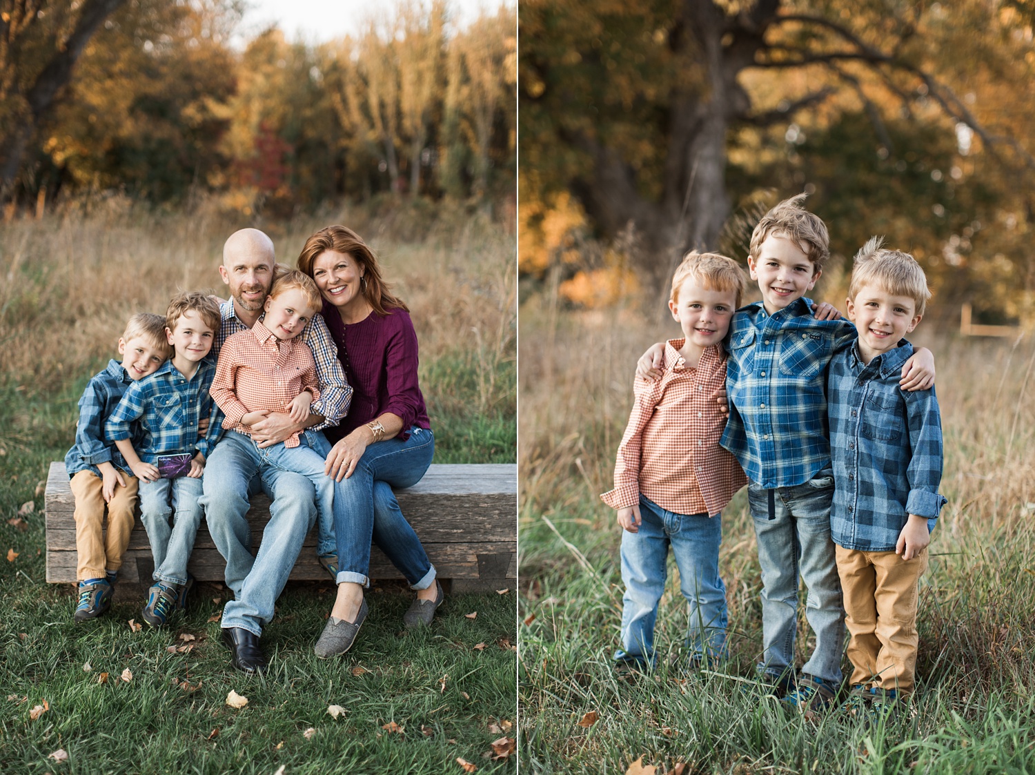 Longwood Gardens Fall Family Portrait Session | Kennett Square Lifestyle Photographer | W Family
