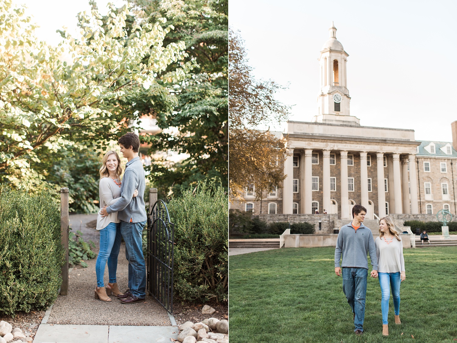 Penn State Engagement Session | Pennsylvania Wedding Photographer | Michelle and Marcus