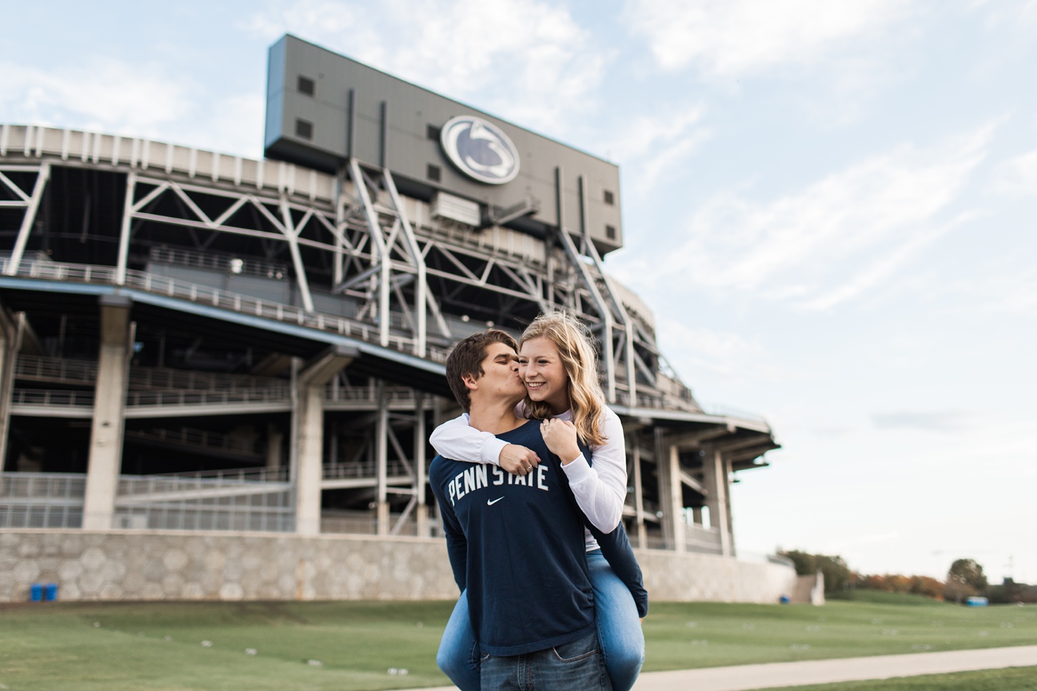 Penn State Engagement Session | Pennsylvania Wedding Photographer | Michelle and Marcus