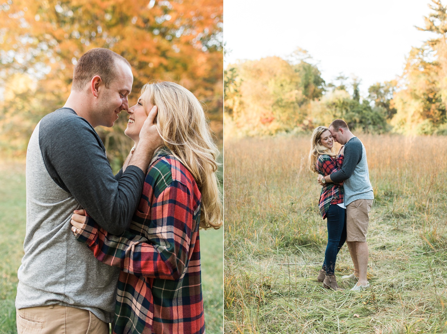 Apple Orchard Fall Engagement Session | Media PA Engagement Photographer | Kirsten and Kevin
