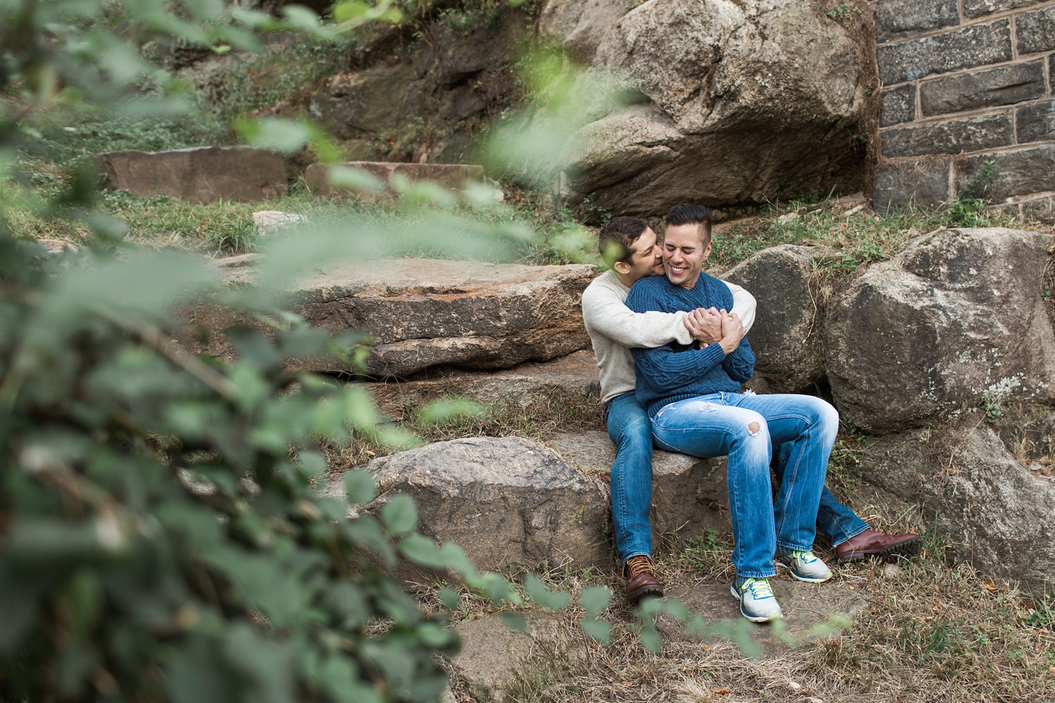 Philadelphia Museum of Art Engagement Session | Fall Engagement Photography | Paul and Ken