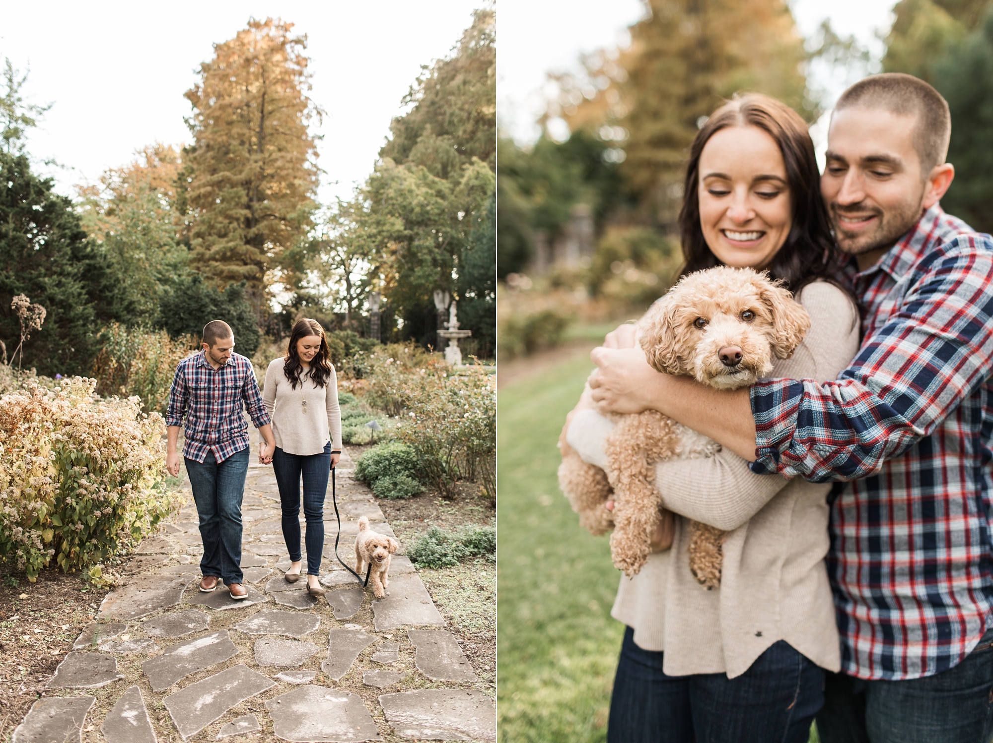 Wilmington DE Engagement Photography | Marian Coffin Gardens at Gibraltar Engagement Session | Nicole and Shawn