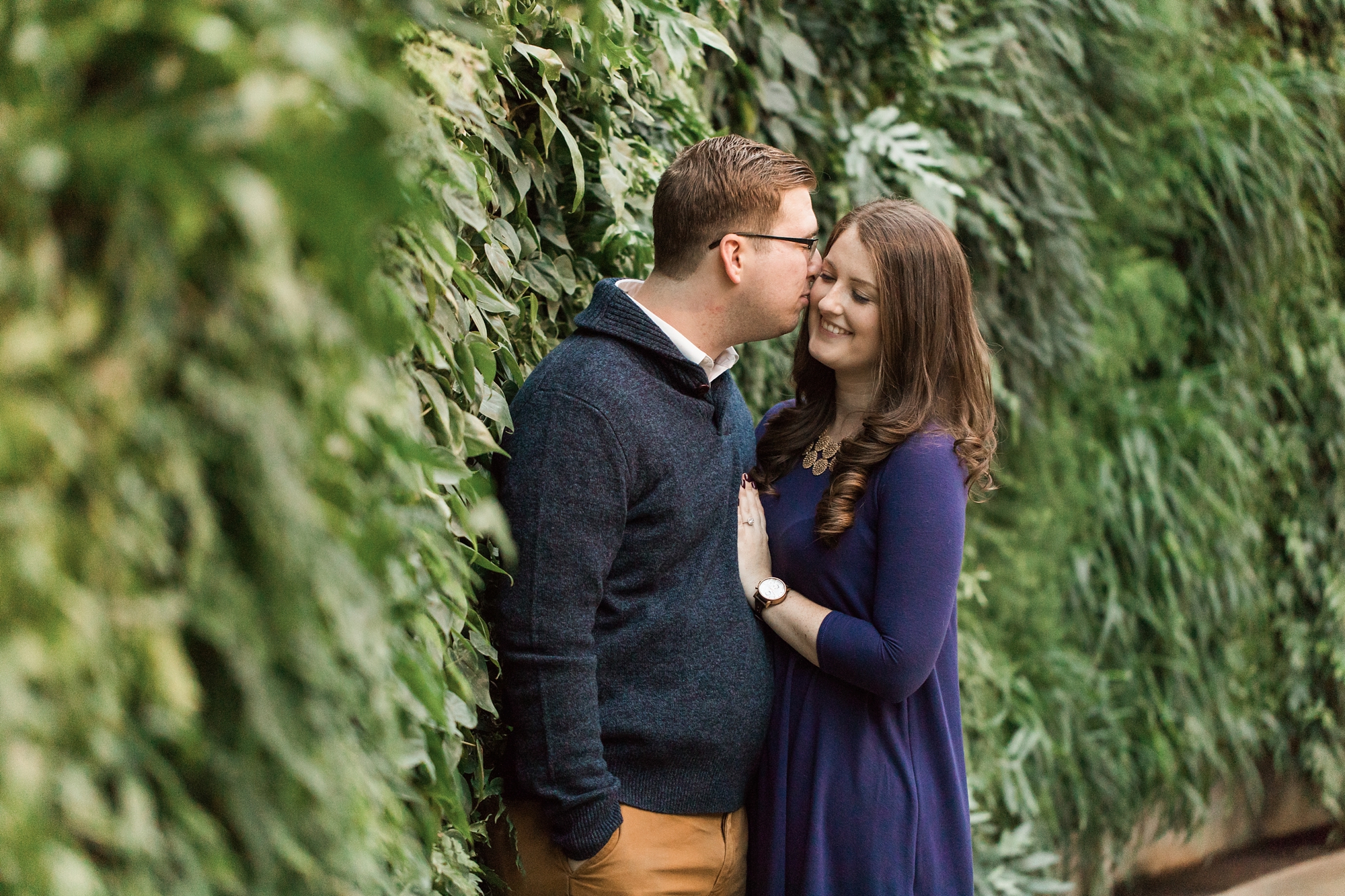 Longwood Gardens Engagement Session | Chadds Ford Wedding Photographer | Kathleen and Nick