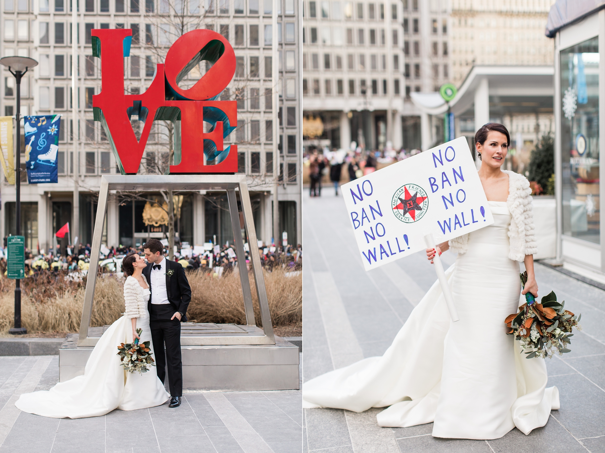 Philadelphia Center City Wedding Preview | Cathedral Basilica of SS Peter and Paul and Crystal Tea Room Wedding | Nan and Dan