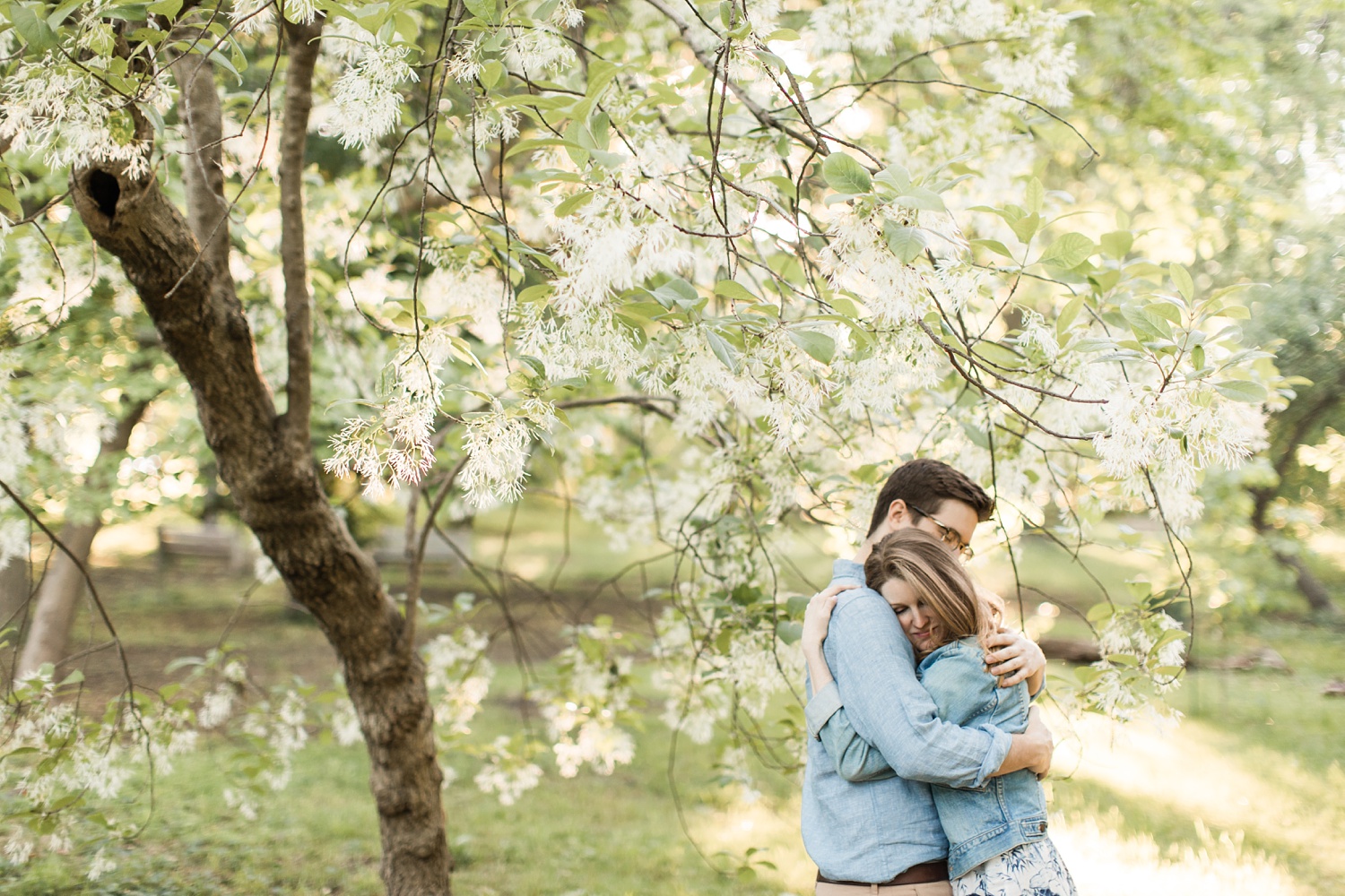 Romantic French Inspired Bartram's Garden Philadelphia PA Engagement Session Photographer