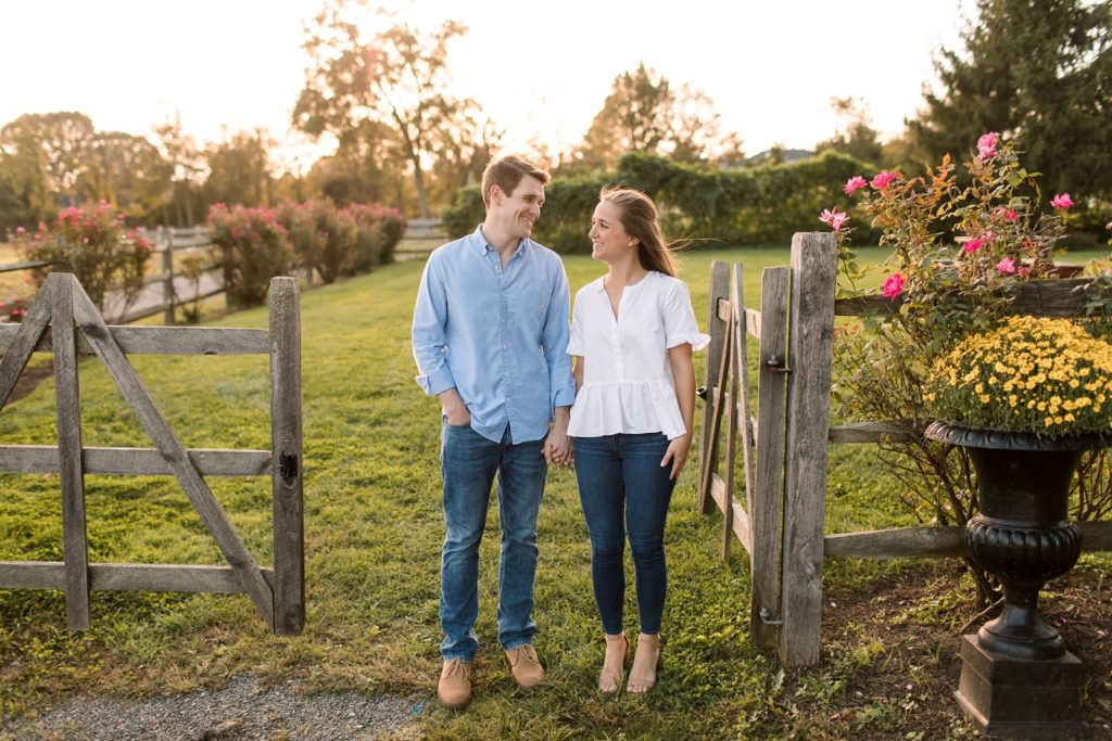 Maple Acres Farm Market Engagement Session Plymouth Meeting PA