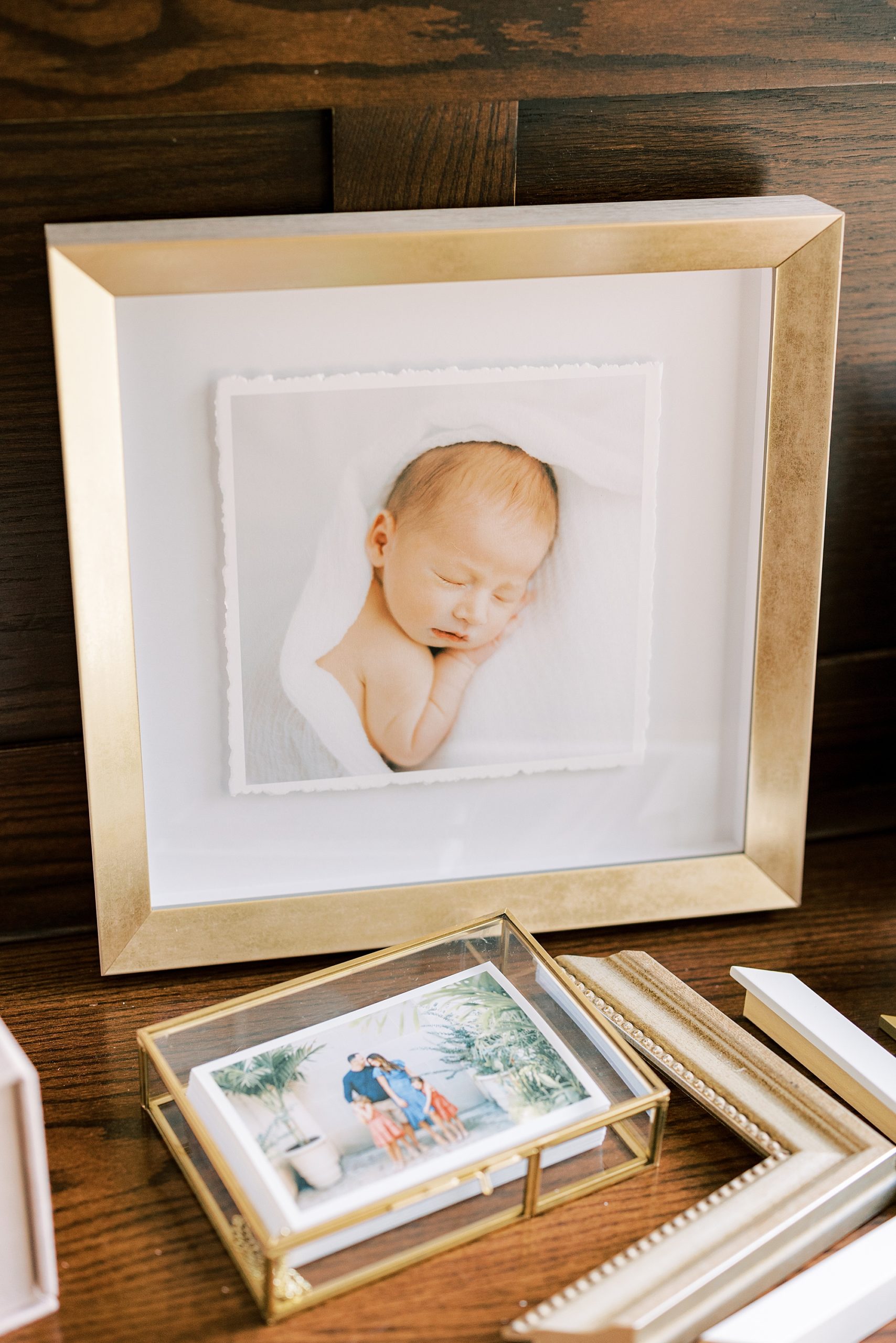 top three ways Philly PA newborn and family clients display their photos